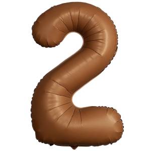 Цифра "2" - SLIM Choco Brown / Flexmetal 1207-6045