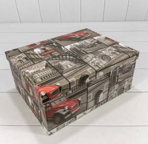 Коробка 28*21*12,3 см "Европа"