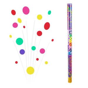 Пневмохлопушка Разноцветные круги 100 см. (82100-К)