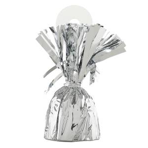 Грузик д/шара Конус Серебряный 170гр/ 1302-1589