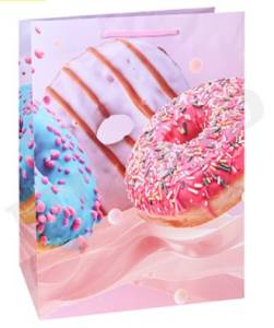 Пакет подарочный ППД-9853 26,4*32*13,6 см с мат ламинацией