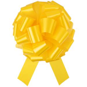 Бант лаковый Желтый 36 см / 661070