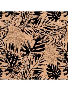 Бумага упак. крафт "Тропики" 70*100 см /УБ-2177