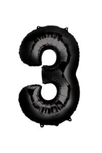 Цифра "3" - черный/MD