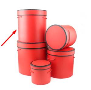 Коробка 23*23 см "Романтичный с кантом"