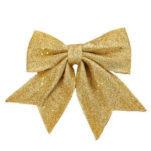 Бант Золото с блестками 12*15 см., 2 шт. / 6233745