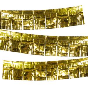 Занавес "Дождик" Золото 25 см* 220см  6014405