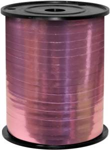 Лента металл 5 мм*250м Розовая М05102