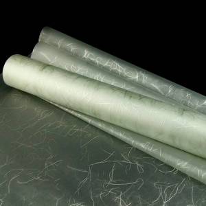 Пленка упаков матовая Сизаль серебро /60см*9м 1705012