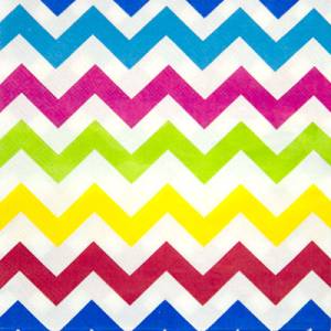 Салфетки бумажные "Шеврон мульти" 25 см., 12 шт.