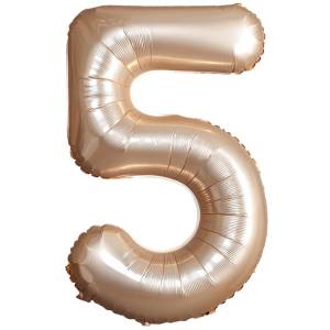 Цифра "5" - SLIM Starlight Gold / Flexmetal 1207-6066