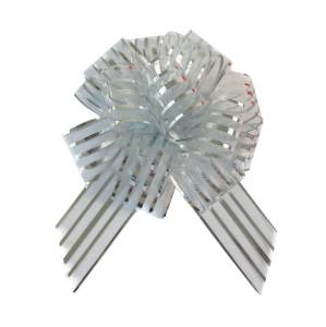 Бант-шар Премиум Серебро 50мм / 19576-МВ