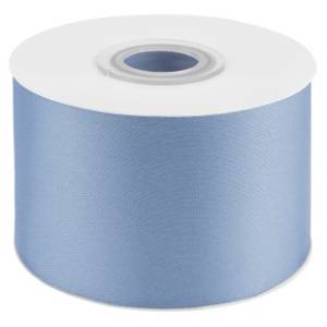 Лента атлас нежно-голубой 50 мм*22,85 м