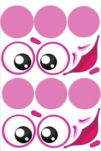 Наклейки "Лунная пчела"