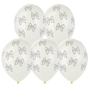 Бантики горошек, пастель 14"/ 1103-3162