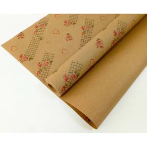 Крафт-бумага ЦВЕТОЧНАЯ СЕТКА 72 см*10 м./ 24163