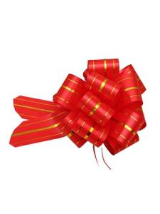 Бант-шар Золотые линии 50 мм. / БЛ-8006