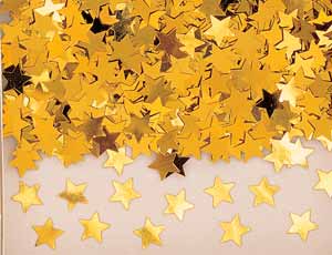Конфетти "Звезды золотые", 14 гр.
