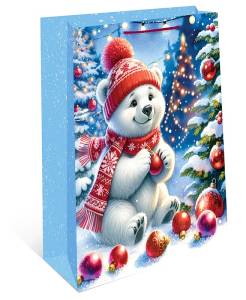 Пакет подарочный 33*42,5*10 см. / 0195.553