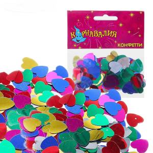 Конфетти  "Сердечки", 14 гр.