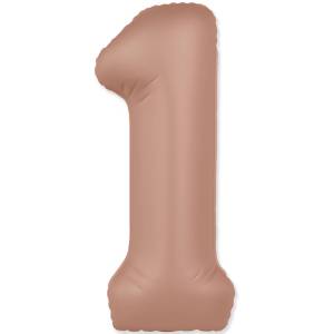Цифра "1" - SLIM Vintage Rose / Flexmetal 1207-6053