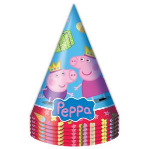 Колпак "Пеппа-принцесса", 6 шт.
