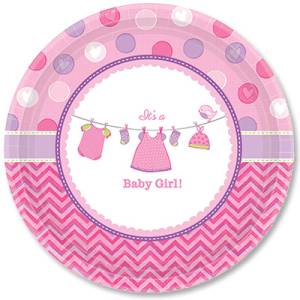 Тарелка  "Любимая дочка" 17 см. 8 шт.