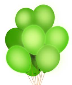 Подсветка для шара зеленая 