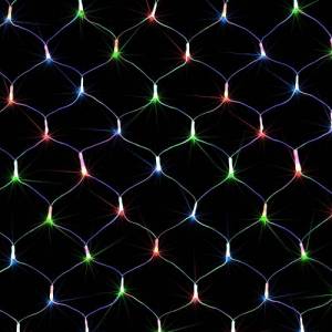 Гирлянда-сетка МНОГОЦВЕТНАЯ 2,5*2,5 м.(Ч11065)