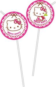 Трубочки "Hello Kitty" 6 шт.