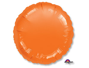 Круг Металлик Orange (оранжевый) 18" (Анаграм) 1204-0505
