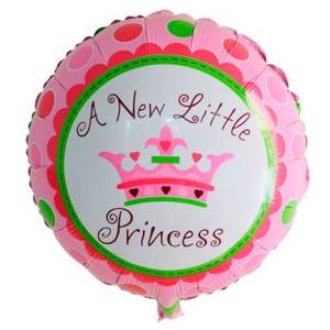 18" Круг "Корона, маленькая, принцесса" 628-QX / Китай