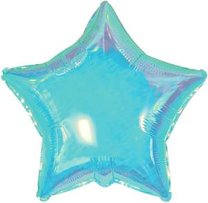 18" Звезда Хамелеон, голубой перламутр (Китай) 24960