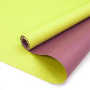 Упак.пленка "Тонировка" лимонный/марсала 0,7*10, м/ 72095