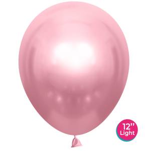 12" Розовый лайт ХРОМ 912115 / Шаринг (Китай)