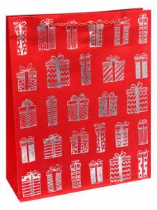 Пакет подарочный ПКП-2570 26*32*10 см с мат.ламинацией и тиснением фольгой