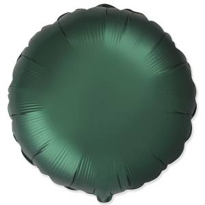 Круг Сатин Dark Green 18"/ 1204-1521