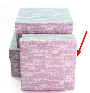 Коробка 15*15*7 "Камуфляж" Сердечки/ HZ-Z-2593