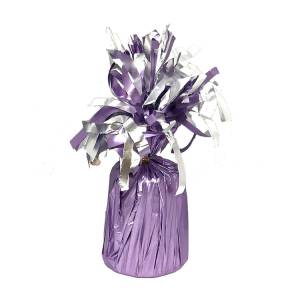 Грузик д/шара Цилиндр лиловый 140гр / 1302-1188