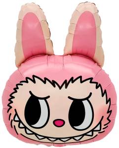 27" Плюшевый эльф, Голова, розовый / Китай 26874