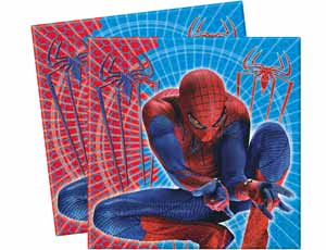 Салфетки бумажные "Человек-Паук"