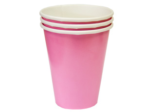 Стакан розовый 266 мл/ 8шт. 