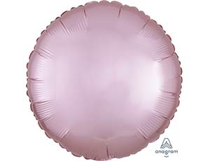 Круг Сатин Pink 18" (Анаграм) / 1204-0903
