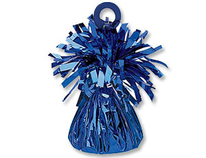 Грузик д/шара Конус Синий 170гр 1302-0696