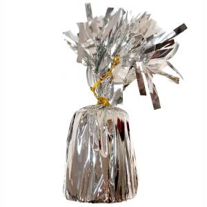 Грузик д/шара Цилиндр мет серебро 140гр / 1302-1256