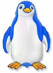МИНИ Счастливый пингвин синий