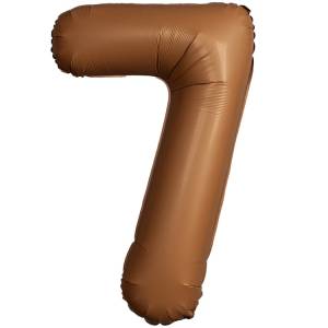 Цифра "7" - SLIM Choco Brown / Flexmetal 1207-6050