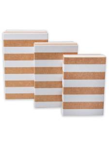 Коробка 19*12*7,5 см "Полосы"