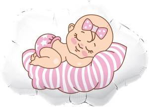 Малышка на облаке 26" / 221622 Agura 1207-4890