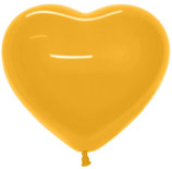 16" Сердце золотое